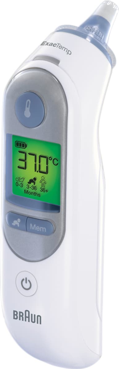 Braun ThermoScan 7 Age Precision øretermometer IRT6520NOEEGP (hvit)