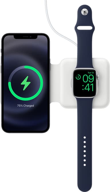 Apple MagSafe duo trådløs lader (hvit)