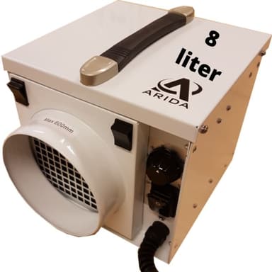 Arida Pro S8 avfukter med sorpsjon