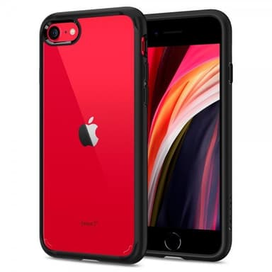 Spigen iPhone 7/8/SE Deksel Ultra Hybrid 3 Svart