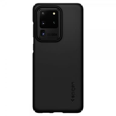 Spigen Samsung Galaxy S20 Ultra Deksel Thin Fit Svart