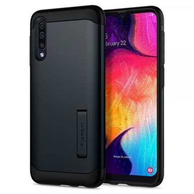 Spigen Samsung Galaxy A50 Deksel Slim Armor Metal Slate