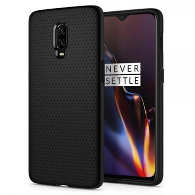 Spigen OnePlus 6T Deksel Liquid Air Matte Black