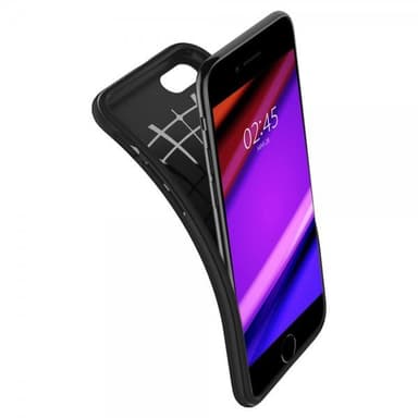 Spigen iPhone 7/8/SE Deksel Rugged Armor Matte Black