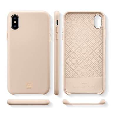 Spigen La Manon Calin till iPhone Xs / X Deksel Pale Pink