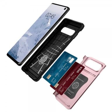 Spigen Samsung Galaxy S10 Deksel Slim Armor CS Rosegull