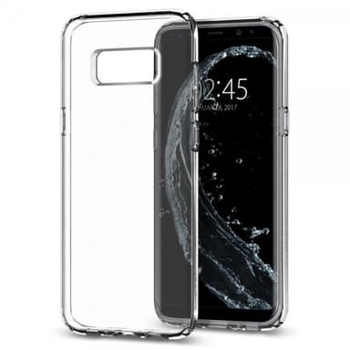 Spigen Liquid Crystal Deksel till Samsung Galaxy S8 Klar