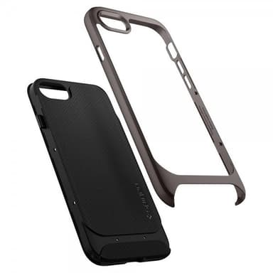 Spigen iPhone 7/8/SE Deksel Neo Hybrid Gunmetal