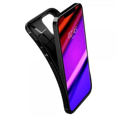 Spigen iPhone 12 Pro Max Deksel Rugged Armor Matte Black