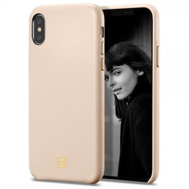 Spigen La Manon Calin till iPhone Xs / X Deksel Pale Pink