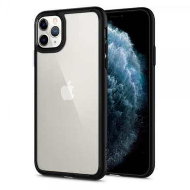 Spigen iPhone 11 Pro Max Deksel Ultra Hybrid Matte Black