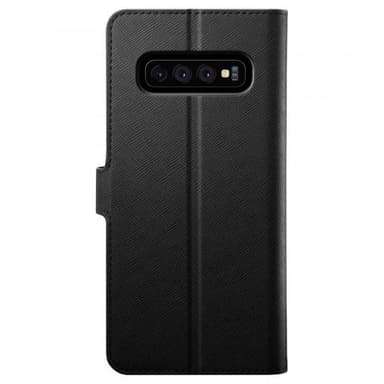 Spigen Samsung Galaxy S10 Etui La Manon Wallet Saffiano Svart