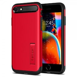 Spigen iPhone 7/8/SE Deksel Slim Armor Crimson Red