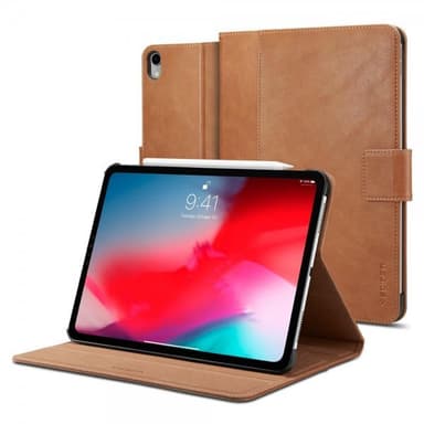 Spigen iPad Pro 11 2018 Etui Stand Folio Brun