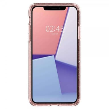 Spigen iPhone 11 Deksel Liquid Crystal Glitter Rose