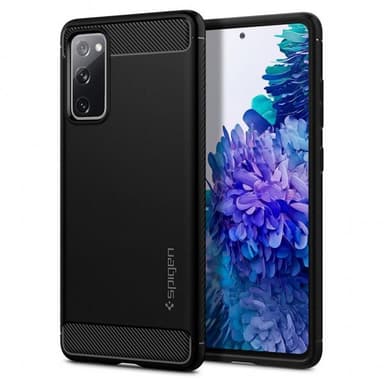 Spigen Samsung Galaxy S20 FE Deksel Rugged Armor Matte Black