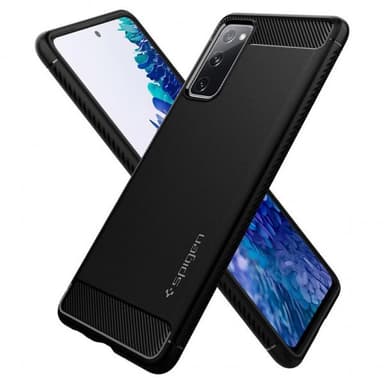 Spigen Samsung Galaxy S20 FE Deksel Rugged Armor Matte Black