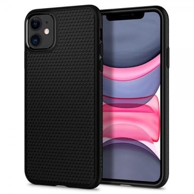 Spigen iPhone 11 Deksel Liquid Air Matte Black