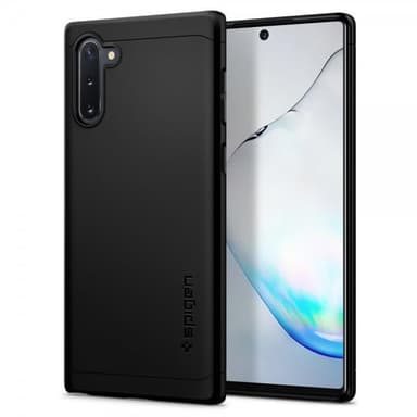 Spigen Samsung Galaxy Note 10 Deksel Thin Fit Classic Svart