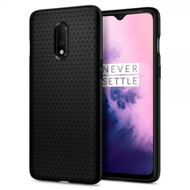 Spigen OnePlus 7 Deksel Liquid Air Matte Black