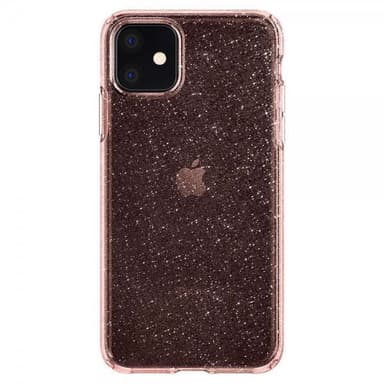 Spigen iPhone 11 Deksel Liquid Crystal Glitter Rose