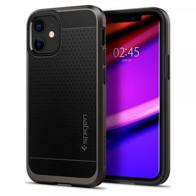 Spigen iPhone 12 Mini Deksel Neo Hybrid Gunmetal