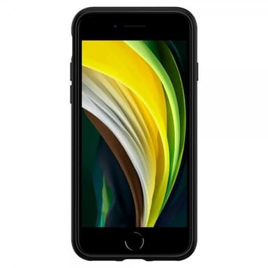 Spigen iPhone 7/8/SE Deksel Liquid Air Svart