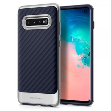 Spigen Samsung Galaxy S10 Deksel Neo Hybrid Arctic Sølv