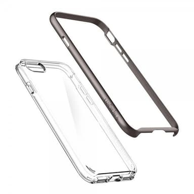 Spigen iPhone 7/8/SE Deksel Neo Hybrid Crystal 3 Gunmetal