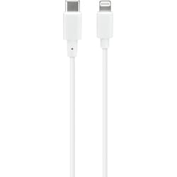 Sandstrøm USB-C til Lightning-kabel 3m (hvit)