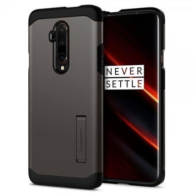 Spigen OnePlus 7T Pro Deksel Tough Armor Gunmetal