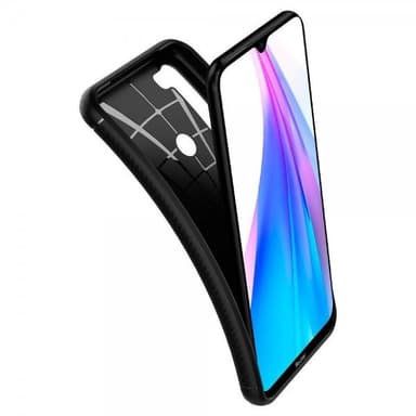 Spigen Xiaomi Redmi Note 8T Deksel Rugged Armor Matte Black