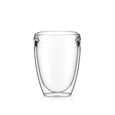 6 stk tumblerglass med doble vegger Bodum PAVINA OUTDOOR