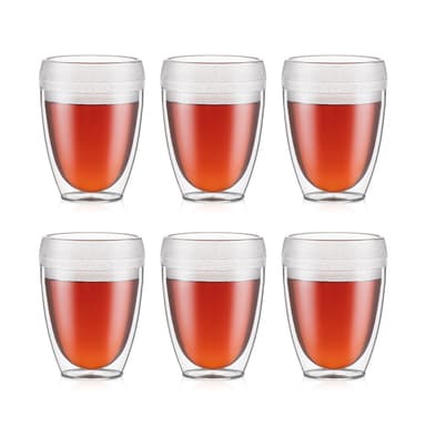 6 stk tumblerglass med doble vegger Bodum PAVINA OUTDOOR