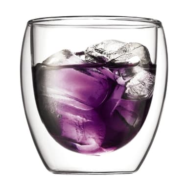 2 stk termoglass med doble vegger Bodum PAVINA