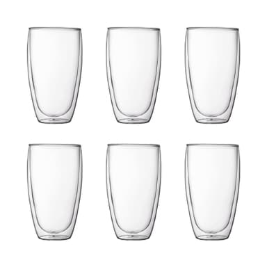 6 stk glass Bodum PAVINA