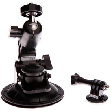 Pro-Mounts sugekoppfeste til GoPro actionkamera Pro-Mounts sugekoppfeste til GoPro actionkamera