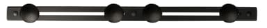 Knaggrekke med 4ר45 mm knotter - svart eik