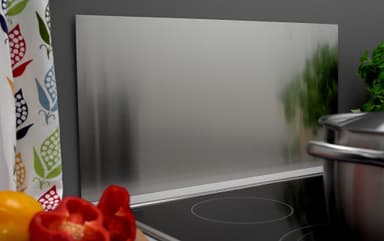 Sprutplate firkantet 800x400 mm - rustfritt stål