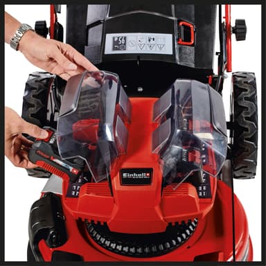 GE-CM 36/47 S HW Li (4x4,0 Ah), Batteridrevet plenklipper