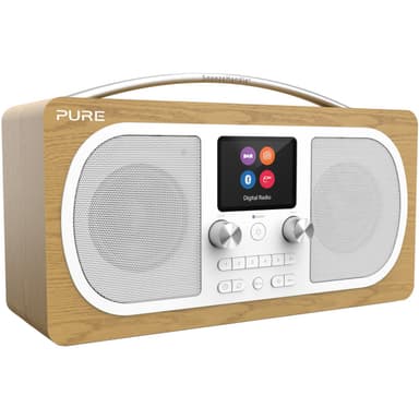 Pure Evoke H6 DAB+/FM radio (valnøtt)