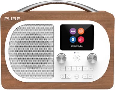 Pure Evoke H4 DAB+/FM radio (valnøtt)