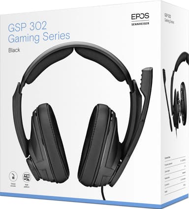 EPOS | Sennheiser GSP 302 gaming headset (sort)