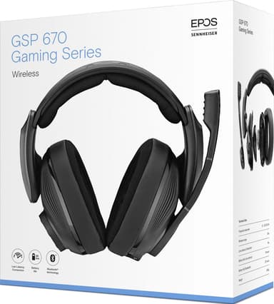 EPOS | Sennheiser GSP 670 trådløst gaming headset