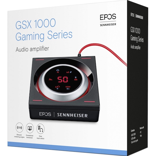 EPOS | Sennheiser GSX 1000 lydforsterker