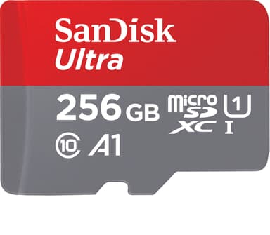 Sandisk Ultra 256GB mSDXC minnekort
