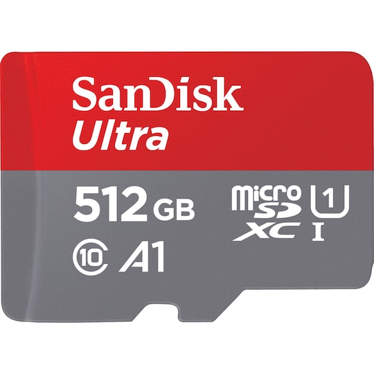 Sandisk Ultra 512GB mSDXC minnekort