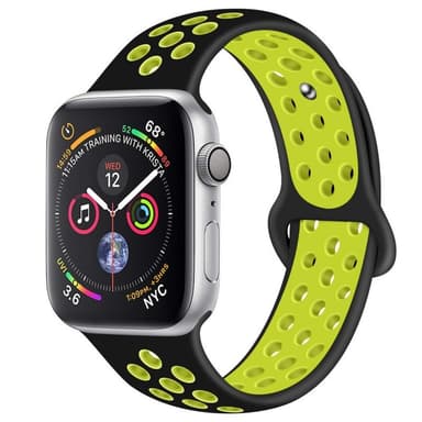 EBN Sport armbånd Apple Watch 4 (40) - Svart / gul