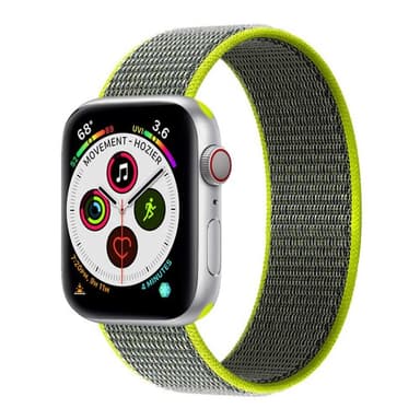 Apple Watch 5 (44mm) Nylon armbånd - Flash
