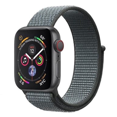 Apple Watch 4 (40mm) Nylon armbånd - Storm Grey